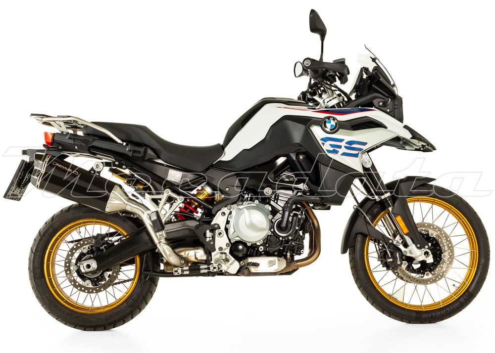 BMW F 850 GS Echappement Remus Remus 8 Inox noir Ensemble