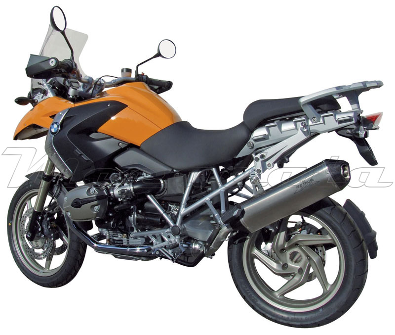 BMW R 1200 GS Echappement Remus Hexacone Ensemble