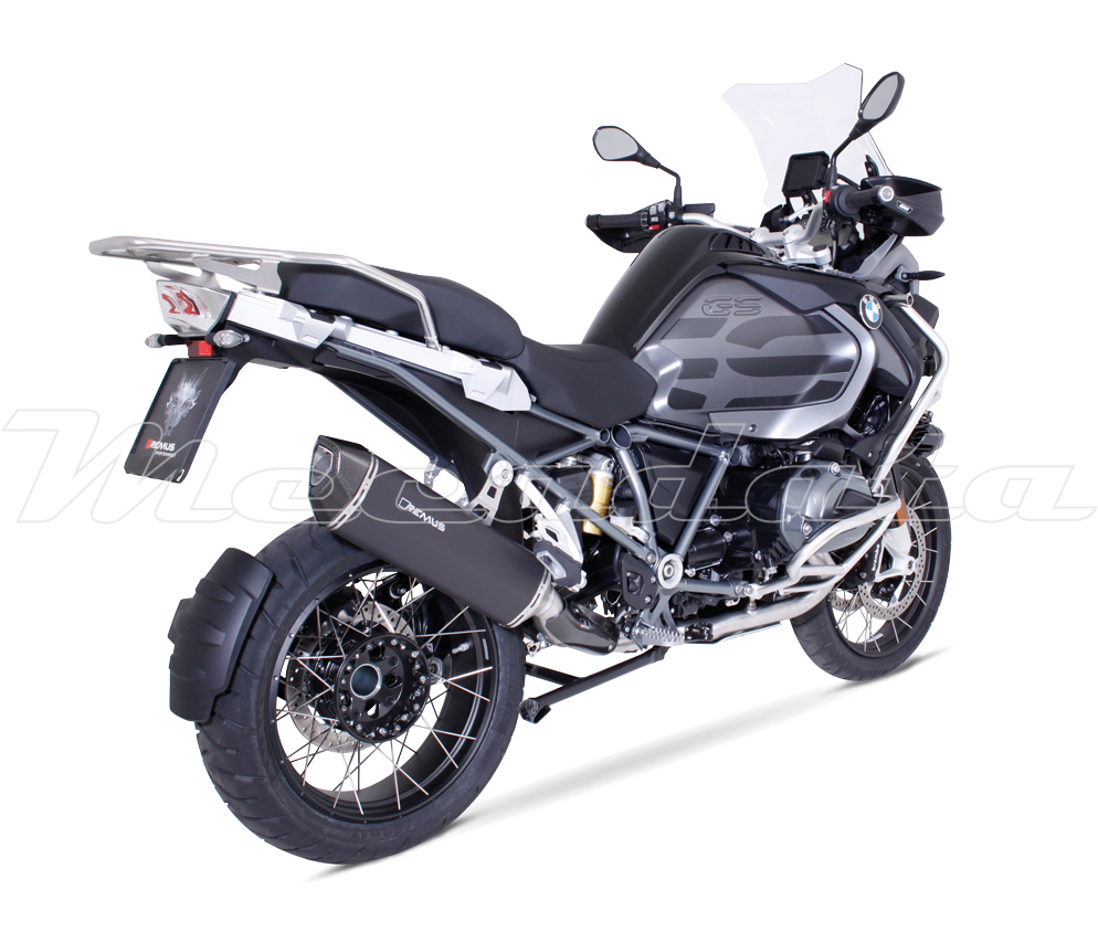 BMW R 1200 GS Escape Remus Black Hawk Juego