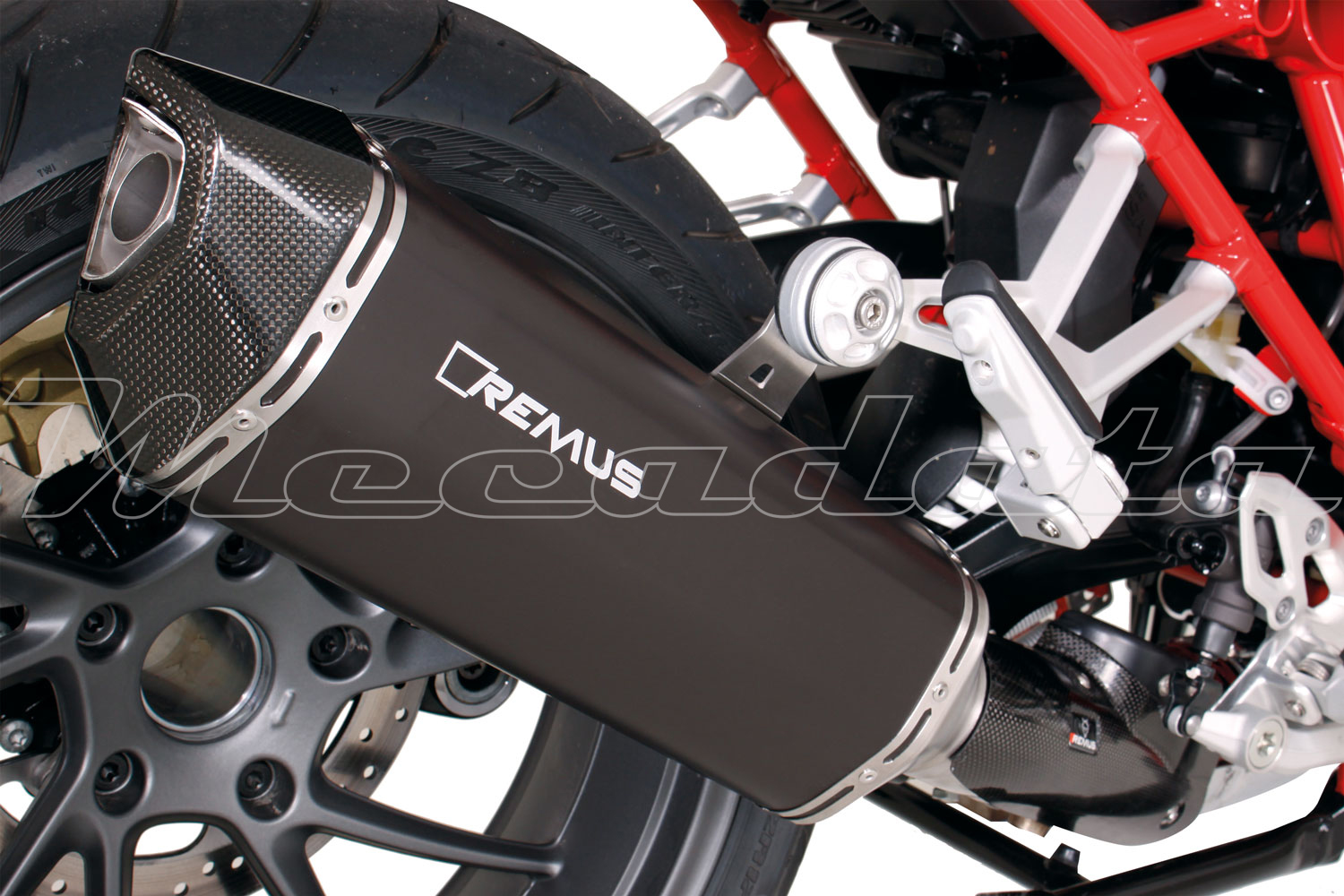 BMW R 1200 R Echappement Remus Black Hawk Ensemble