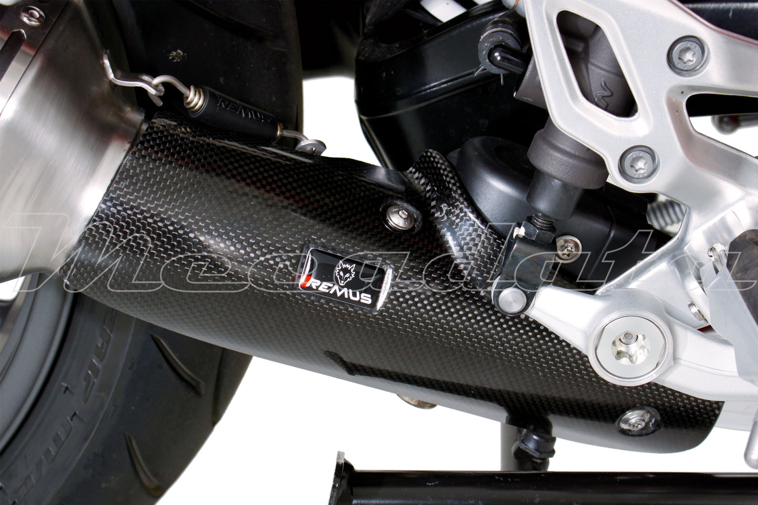 BMW R 1200 R Echappement Remus Black Hawk Ensemble