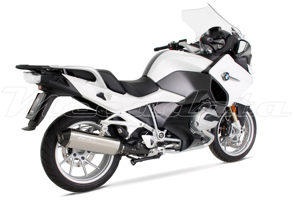 BMW R 1200 RT Echappement Remus Hexacone Titane sans Coffre Zoom