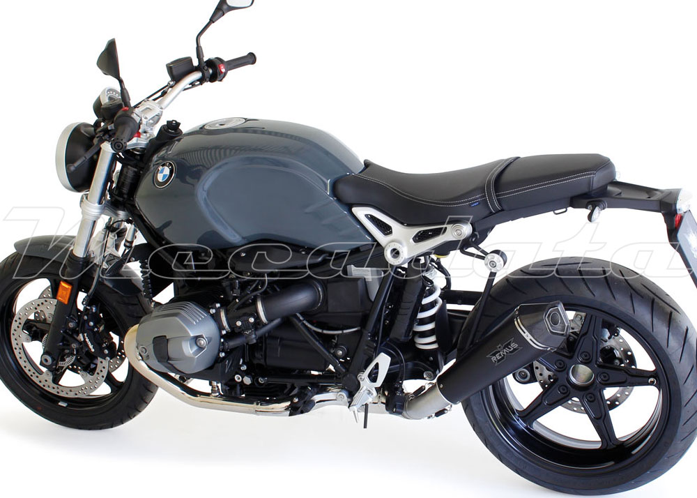 BMW R nineT Pure Echappement Remus Hypercone Inox Noir Ensemble