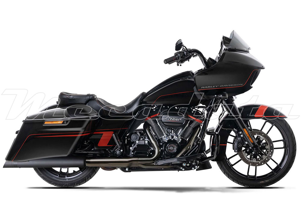 Harley-Davidson Touring CVO 2018 Echappement Remus Custom Variocap