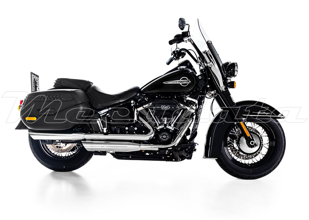 Harley-Davidson classic heritage Echappement Remus Custom Variocap
