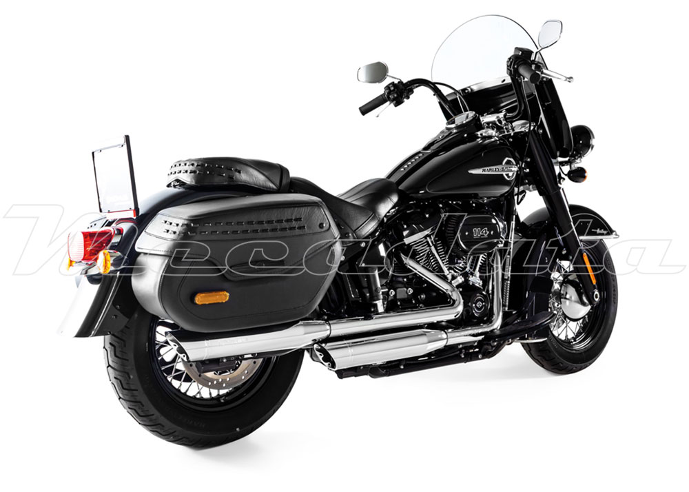 Harley-Davidson classic heritage Echappement Remus Custom Variocap