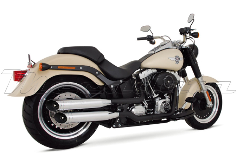 Harley-Davidson Softail FS2 équipé du silencieux remus custom slash cut