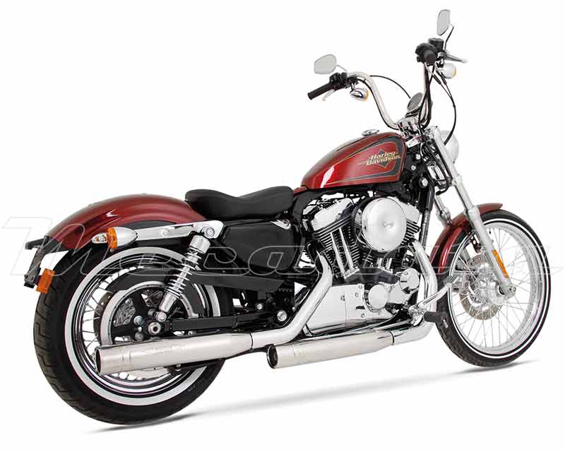 Harley-Davidson Sportster 2014 Echappement Remus Custom Variocap Ensemble Straight End