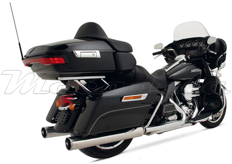 Harley-Davidson Touring FL2 et FL3 équipé d'un Remus Custom Straight End