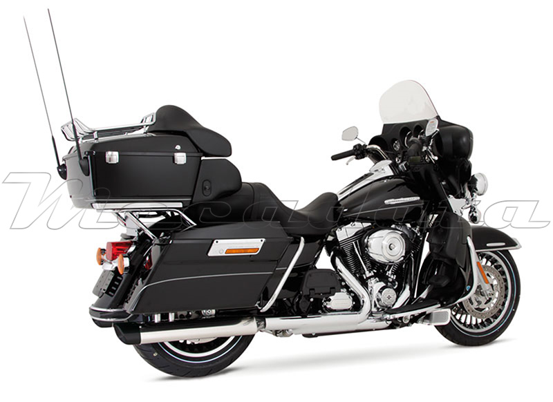Harley-Davidson Touring FL2 et FL3 équipé d'un Remus Custom Touring