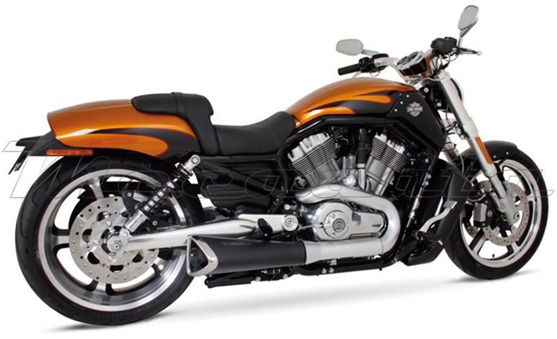 Harley-Davidson VRSC, VRI équipé d'une paire de silencieux Remus CustomCone