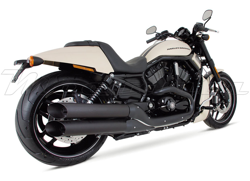 Harley-Davidson VRSC, VRI équipé d'une paire de silencieux Remus Custom Slash Cut