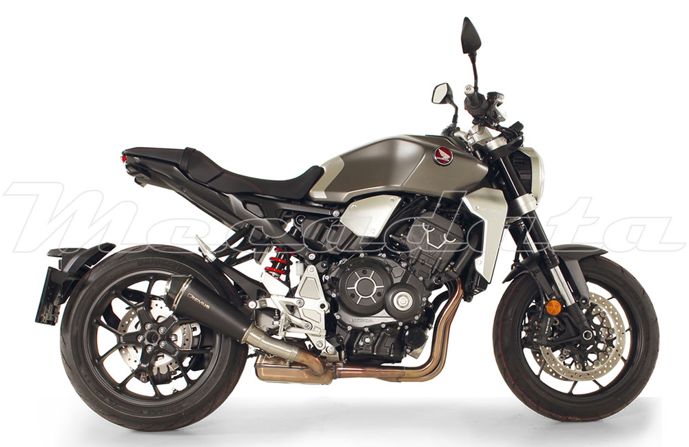 Honda CB 1000 R Echappement Remus Hypercone Inox noir Ensemble