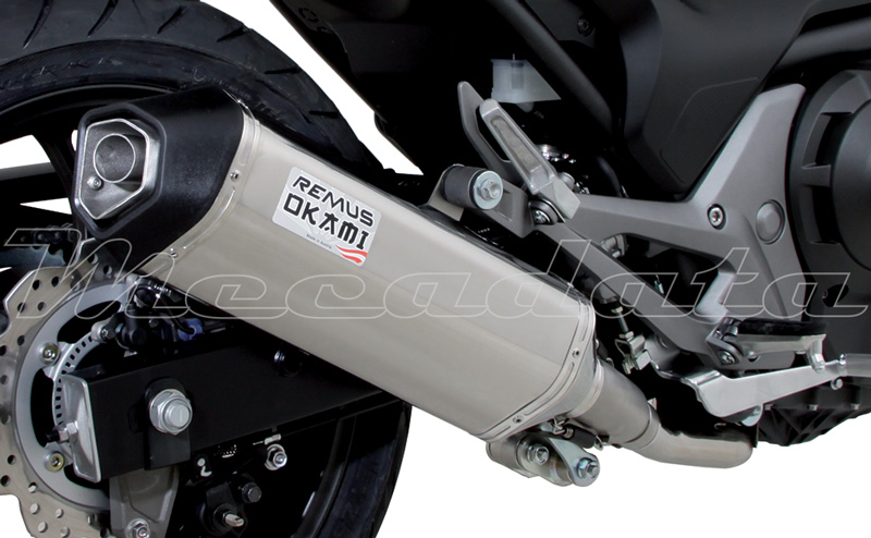 Honda NC 750 X/S Echappement Remus Okami Zoom