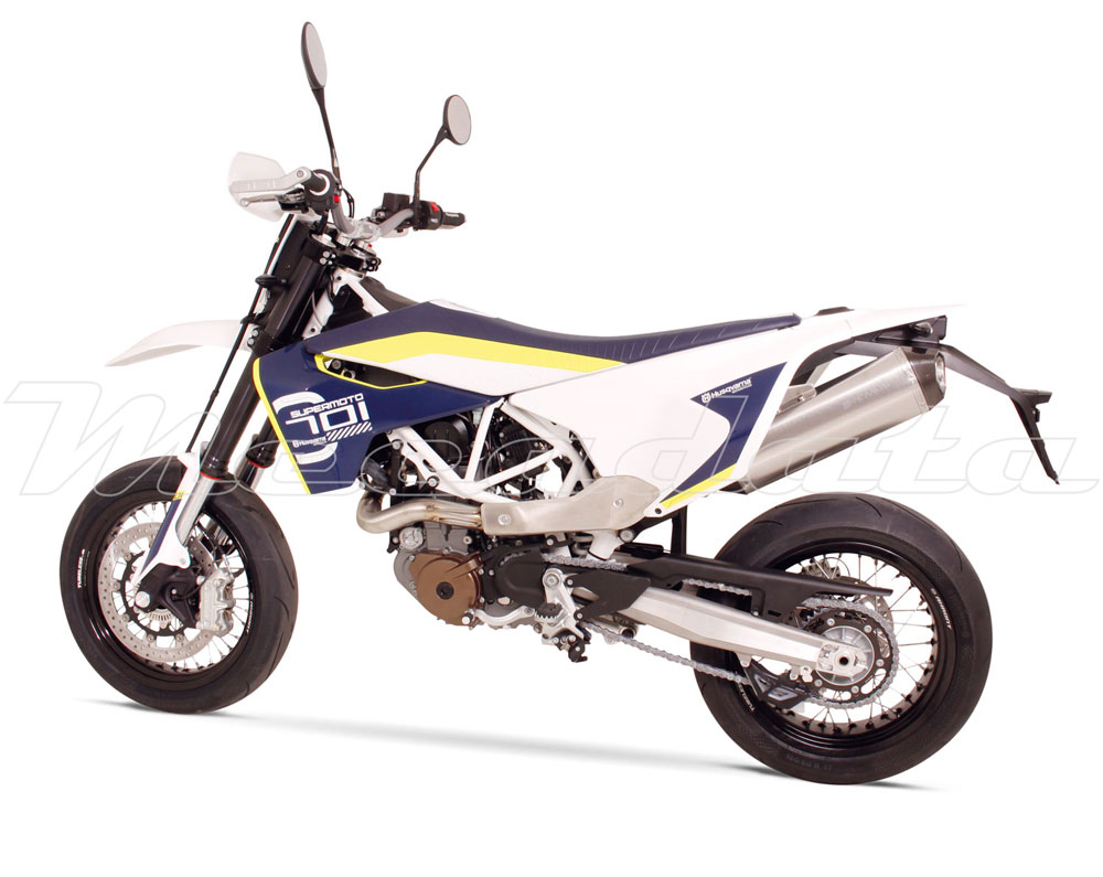 Husqvarna 701 Supermoto Echappement Remus Hexacone Ensemble