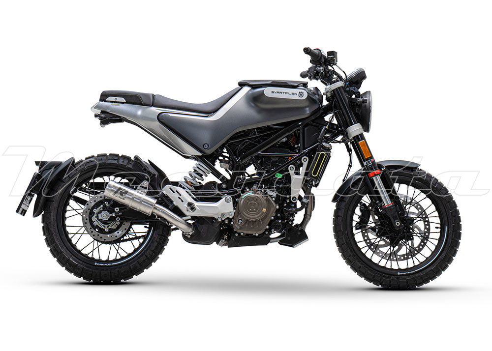 Echappement remus mesh husqvarna 125 svartpilen 2021