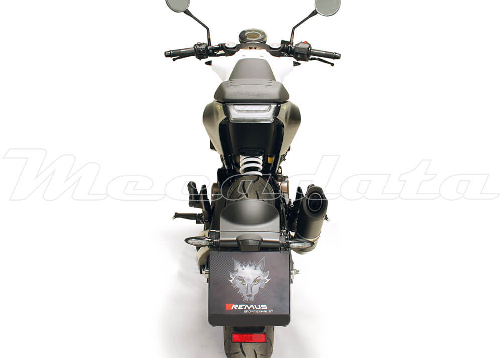 HUSQVARNA Vitpilen / Svartpilen 401 Echappement Remus Sport Flow Carbone Ensemble