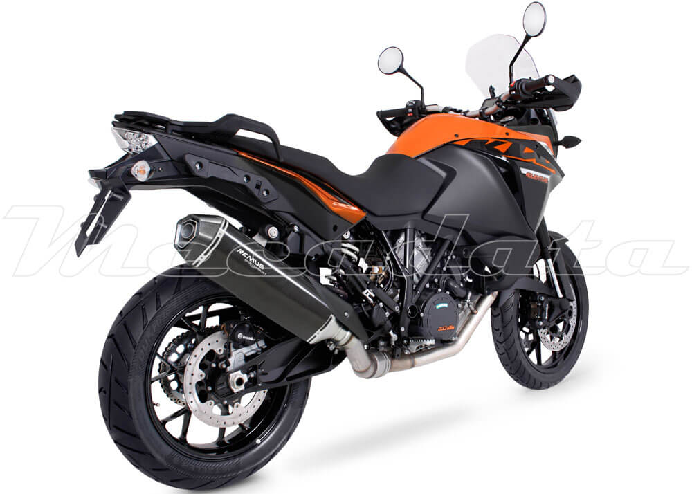 KTM 1090 Adventure Echappement Remus Hexacone Carbone