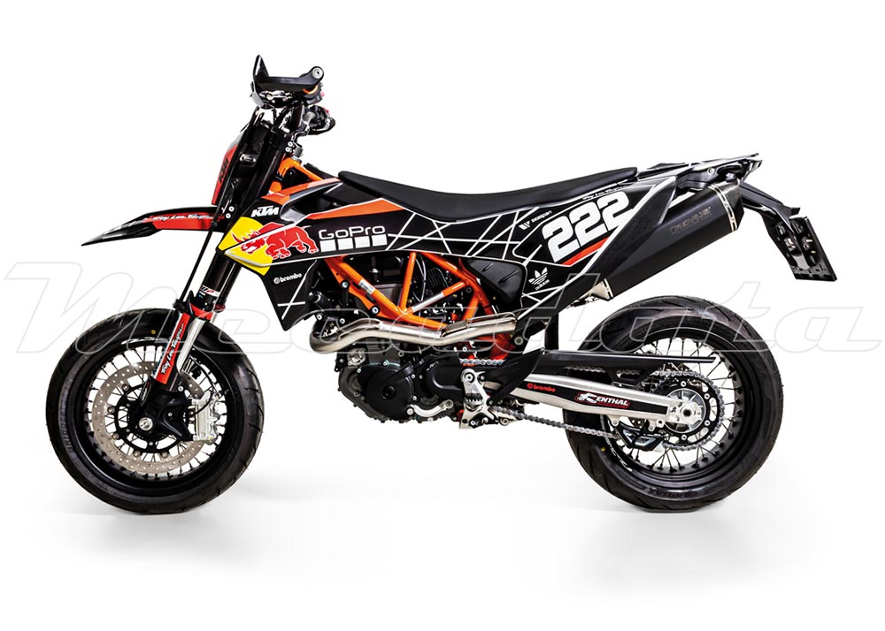 Echappement remus Black Hawk KTM SMC/Enduro R