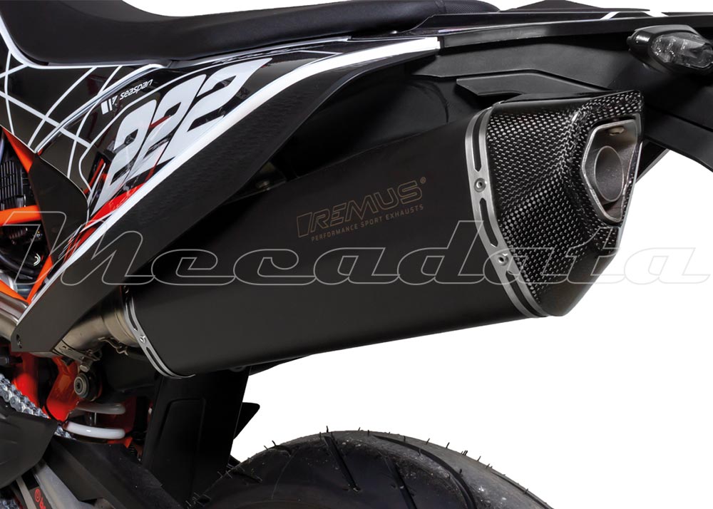 Echappement remus Black Hawk KTM SMC/Enduro R