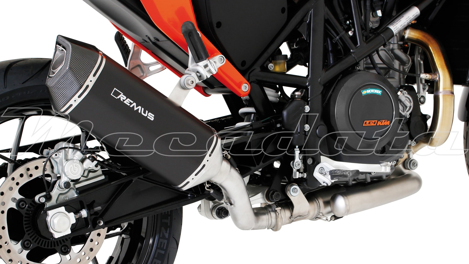 KTM 690 Duke Echappement Remus Black Hawk Ensemble