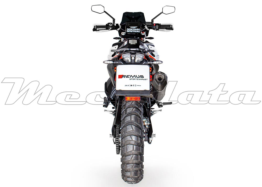 Echappement remus Black Hawk KTM 790 Adventure R