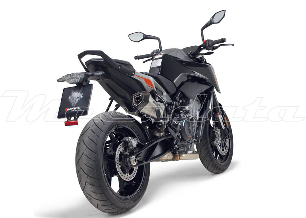 KTM 790 Duke Echappement Remus Hypercone Inox mat Ensemble