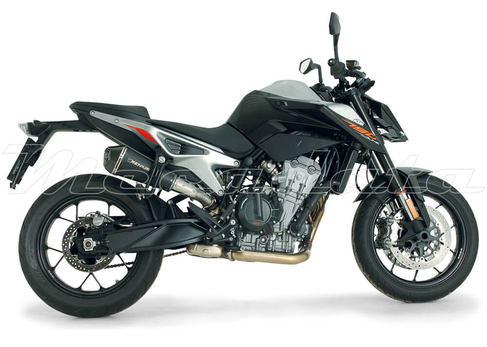 KTM 790 Duke Echappement Remus Hypercone Inox noir Ensemble