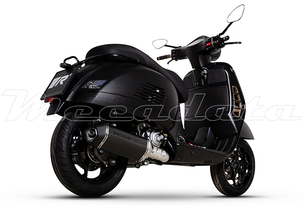 Echappement remus sportexhaust Vespa GTS Super 300 HPE 2021