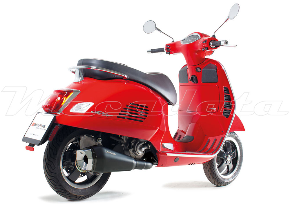 Echappement remus RS Vespa GTS Super 300 HPE