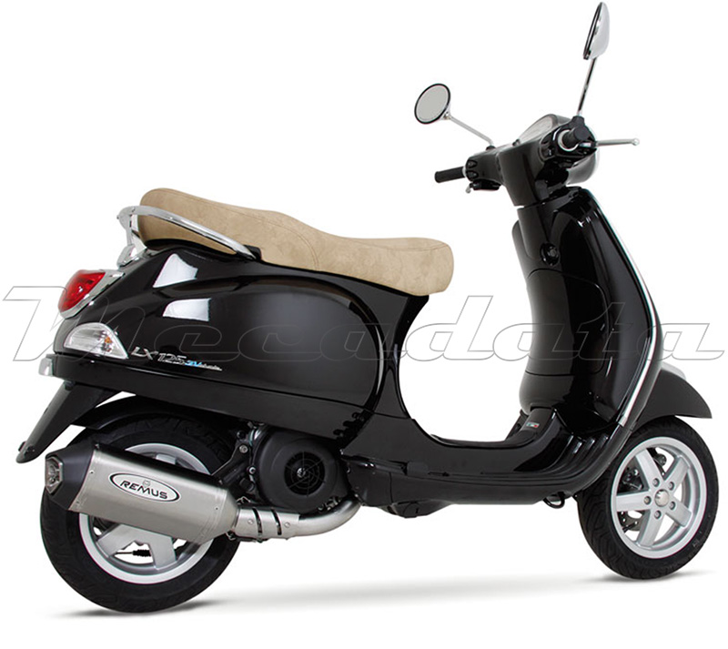 Piaggo Vespa LX 125 ie 3V Echappement Remus Sportexhaust Ensemble