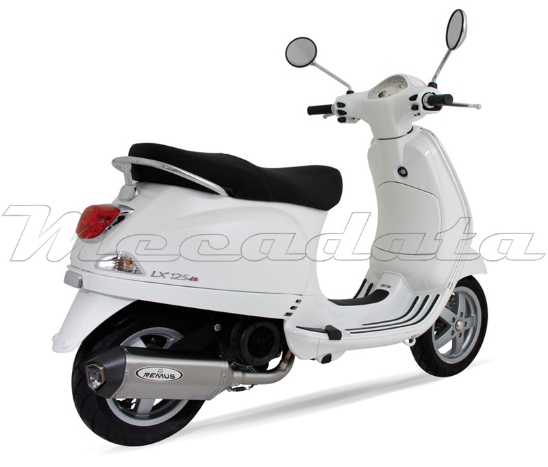 Piaggo Vespa LX 125 ie Echappement Remus SPORT Ensemble