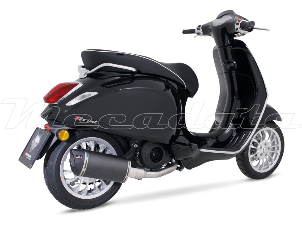 Vespa Sprint 125ie 3V Echappement Remus RSC Ensemble