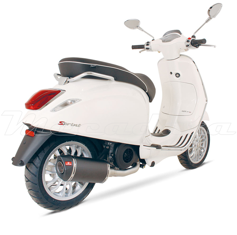 Piaggo Vespa Primavera 125 ie 3V Echappement Remus RSC Ensemble