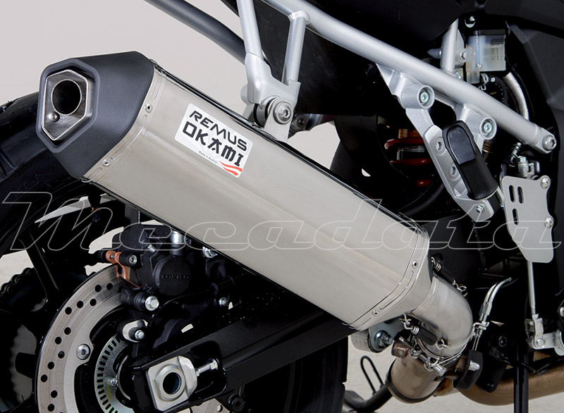 Suzuki DL 1000 V-Strom Echappement Remus Okami Zoom