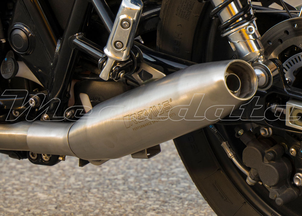 Triumph Bonneville Echappement Remus Tapered Zoom