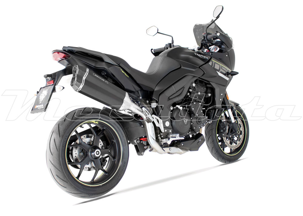 TRIUMPH Tiger 1050 Sport Echappement Remus Remus 8 Inox Noir Ensemble