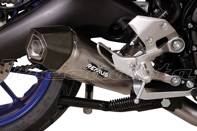 Yamaha MT-09 Tracer Echappement Remus Hypercone Zoom