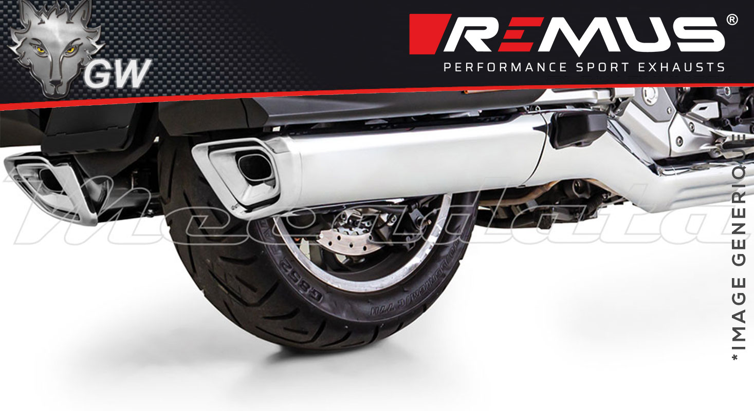 Remus goldwing exhaust new arrivals