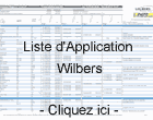 amortisseur stage Wilbers - Liste d'application Wilbers